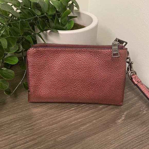 Coach Double Zippered Wristlet - Picture 4 of 16